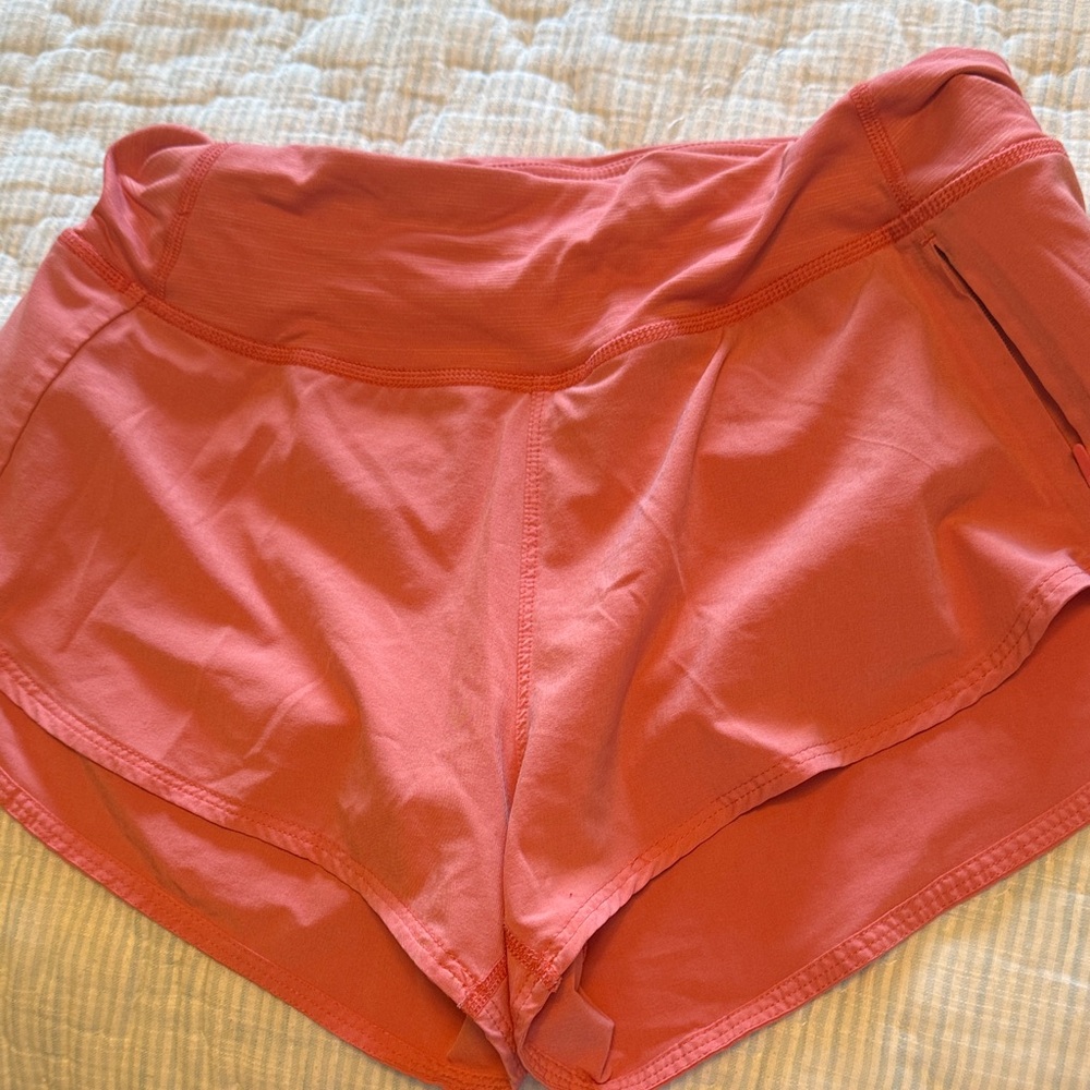 Outdoor Voices Athletic Coral Shorts